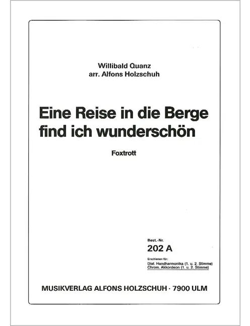 Eine Reise in die Berge